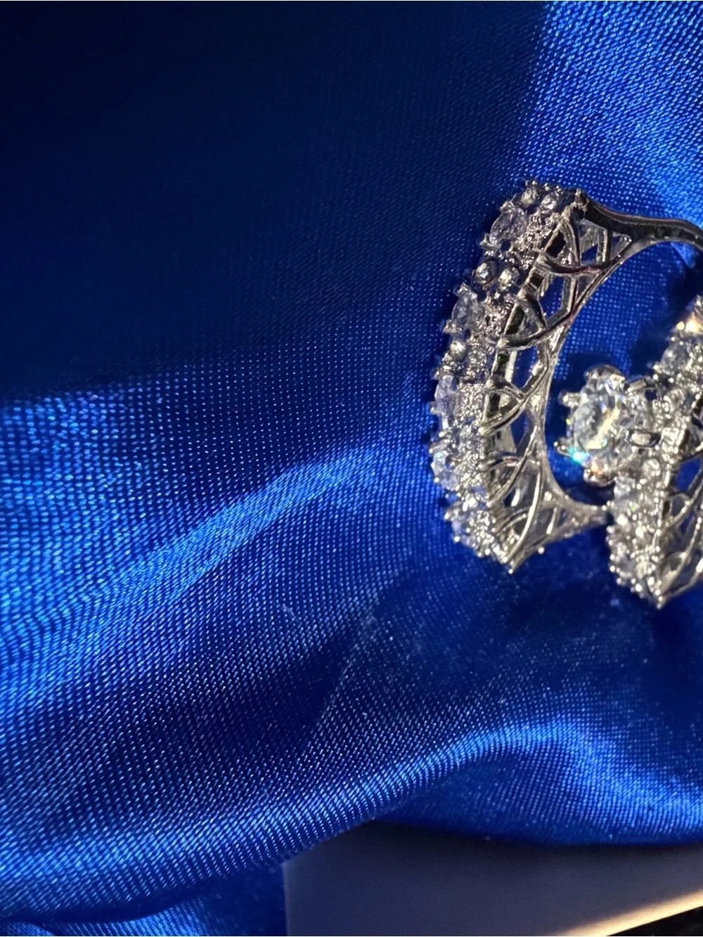 Moissanite Ring Set - Elegant Sparkle